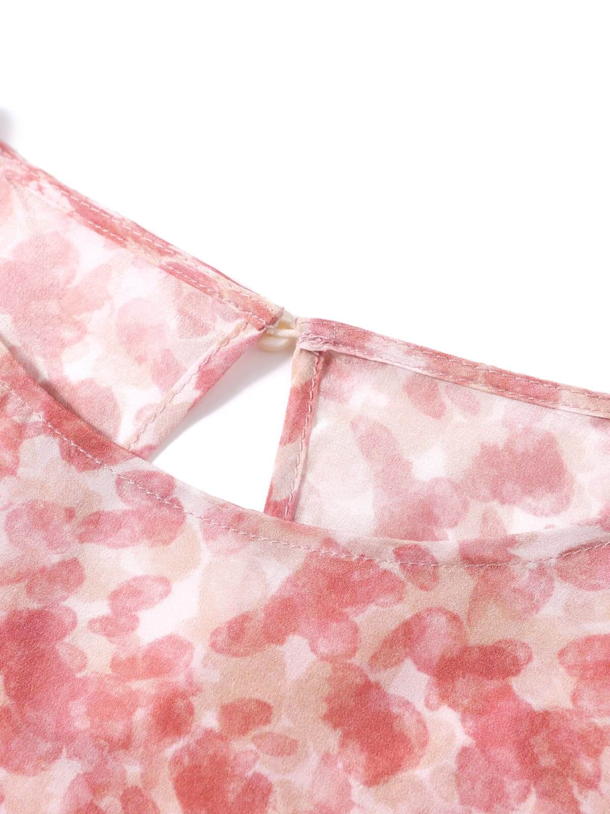 Soft Pink Mulberry Silk Dress