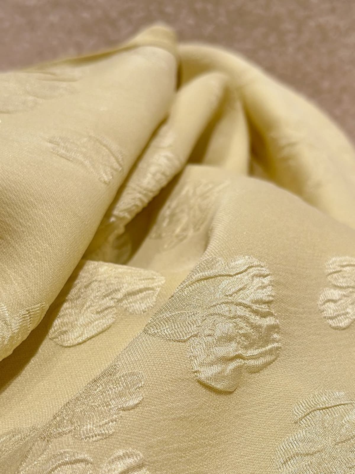 Fabric of Embossed Silk Tank Top