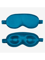 3D Silk Eye Mask 19MM in blue