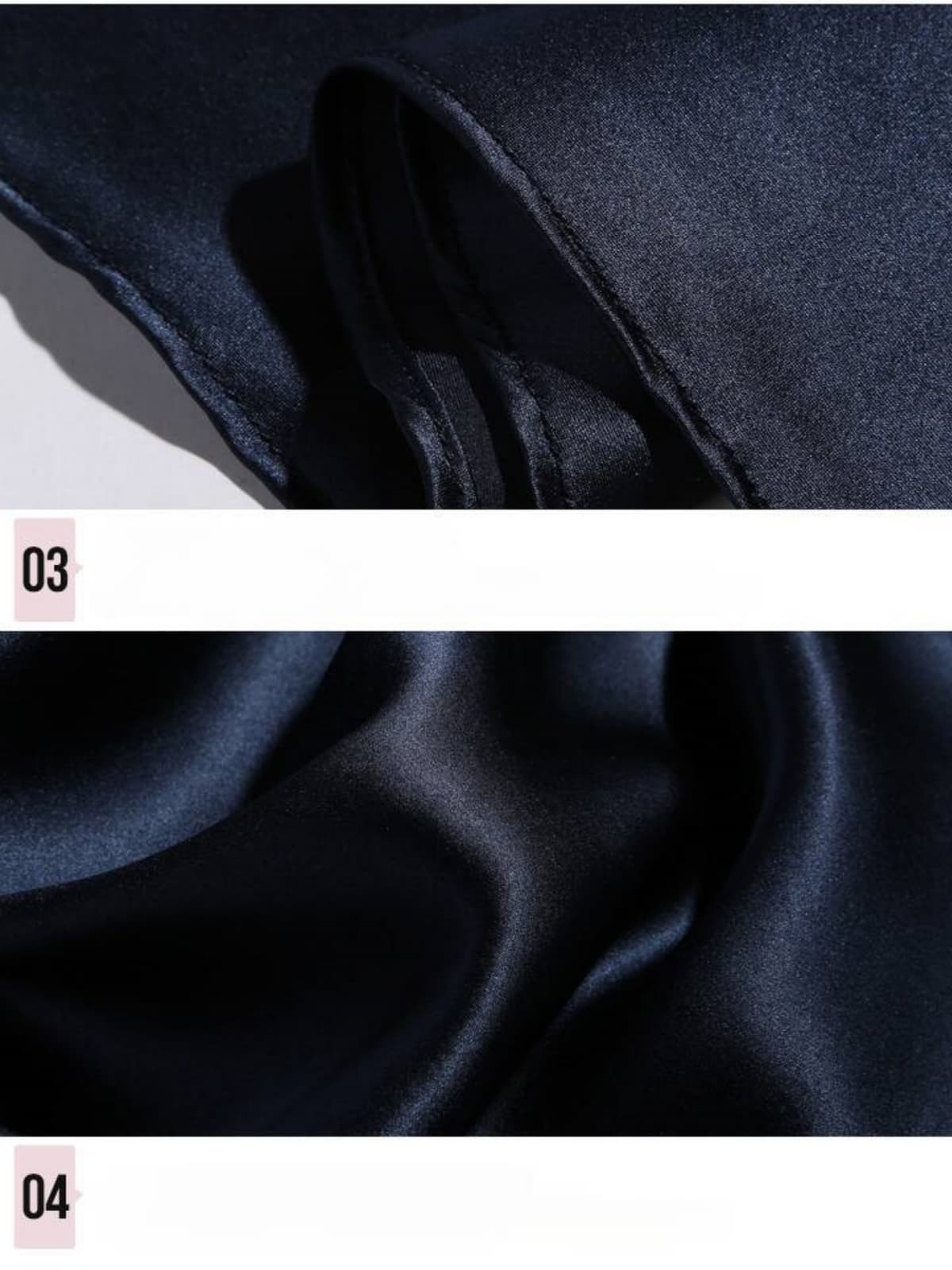 Details of Women's Chic Spaghetti - Strap Lace Silk Nightgown