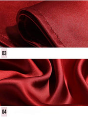 Details of Women's Maxi Lace Silk Nightgown