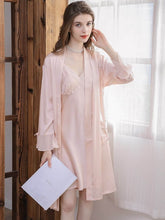 Ladies' Silk Nightgown Set Elegant