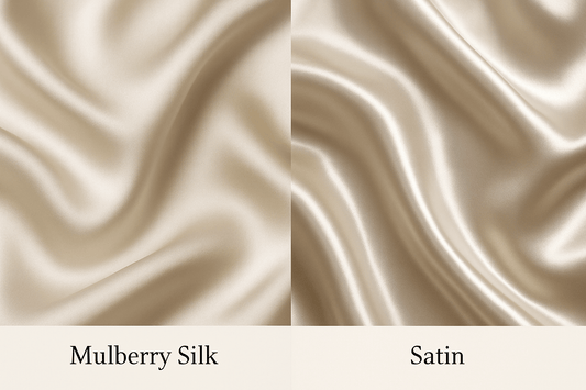 Mulberry Silk vs Satin — What’s the Real Difference?