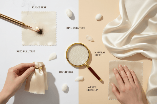 How to Tell If Silk Is Real or Synthetic: 5 Easy Tests