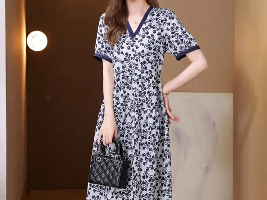 How to Wear and Care for a French Floral Silk Dress