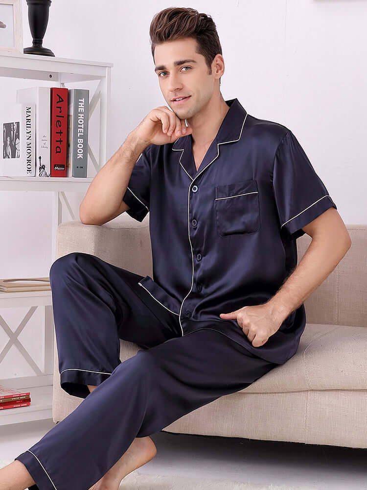 Silkser men silk apparel and sleepwear