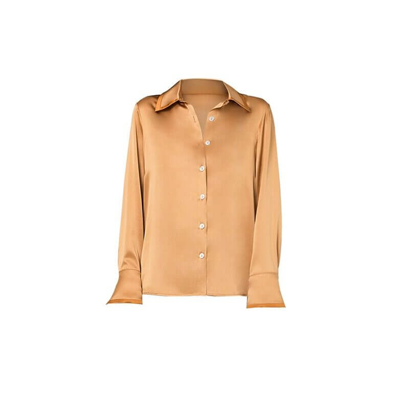 2024 New Button - Up Silk Blouse - SILKSER