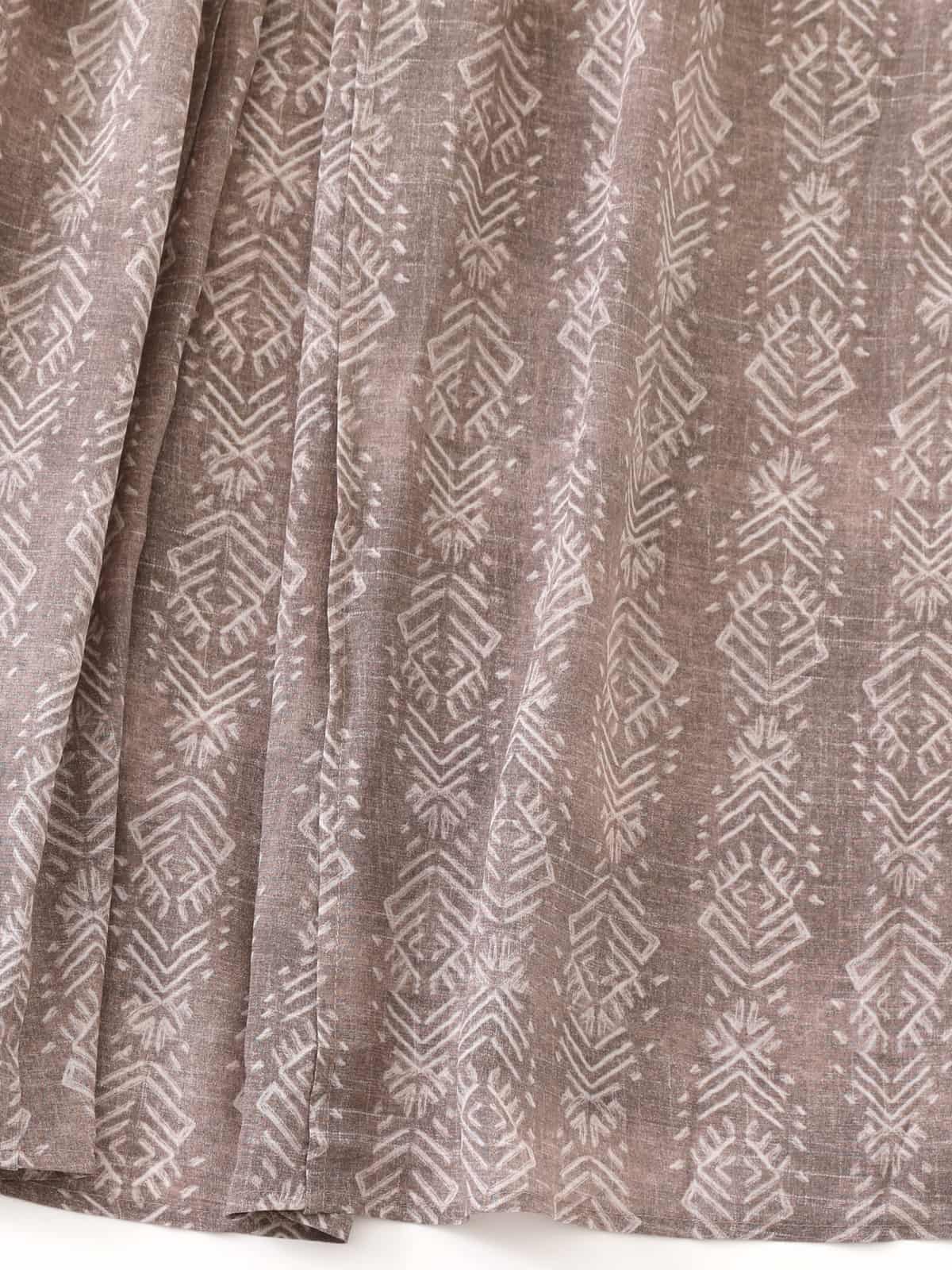 Vintage Beaded-Neck Silk Dress