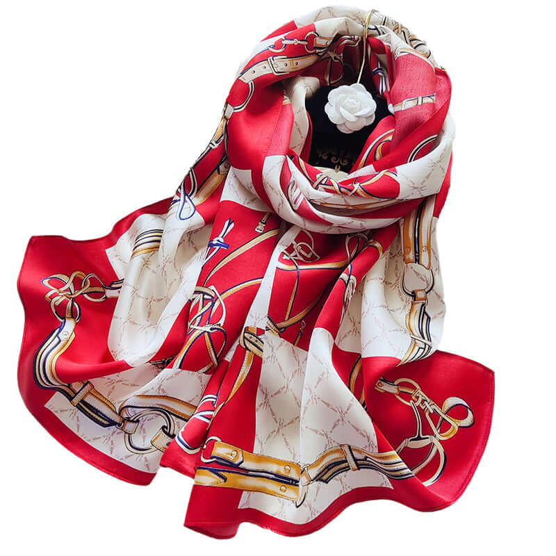 Luxurious Silk Shawl - Chic & Versatile - SILKSER