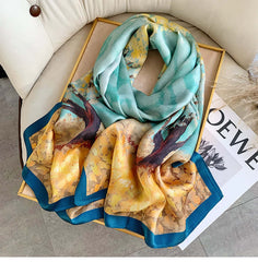 Luxury Silk Shawl - Versatile & Elegant Accessory - SILKSER