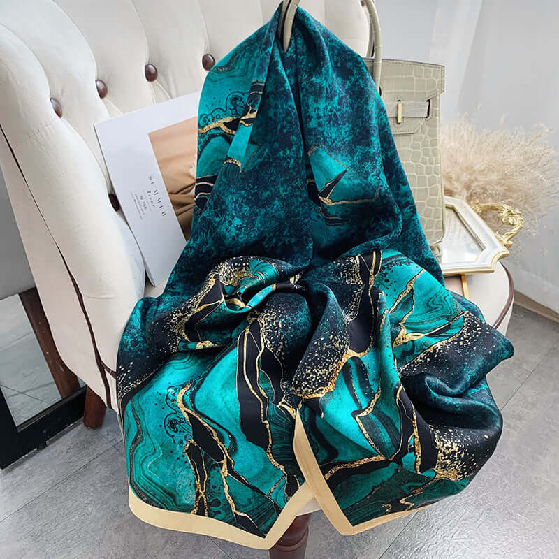 Luxury Silk Shawl - Versatile & Elegant Accessory - SILKSER