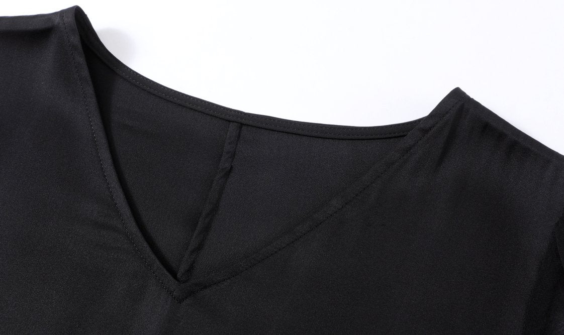 Minimalist Mulberry Silk Dress - SILKSER