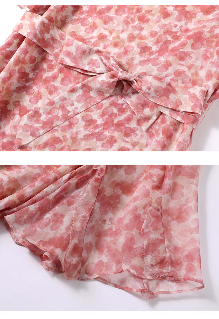 Pink Mulberry Silk Dress - SILKSER