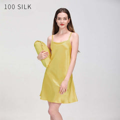 Silk Slip Nightgown for Women - SILKSER