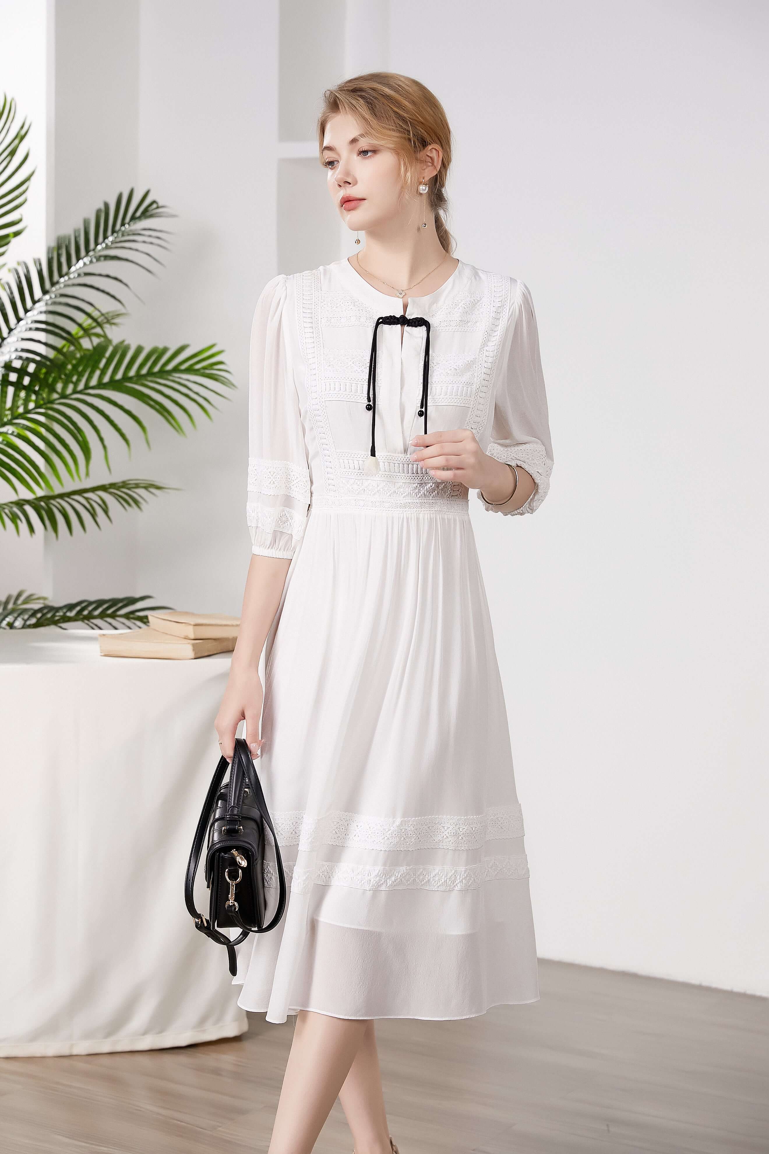 2024 fashion Silk Dress summer Dress Party Dress Dress to work 