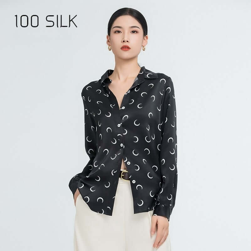 Versatile Women Silk Blouse