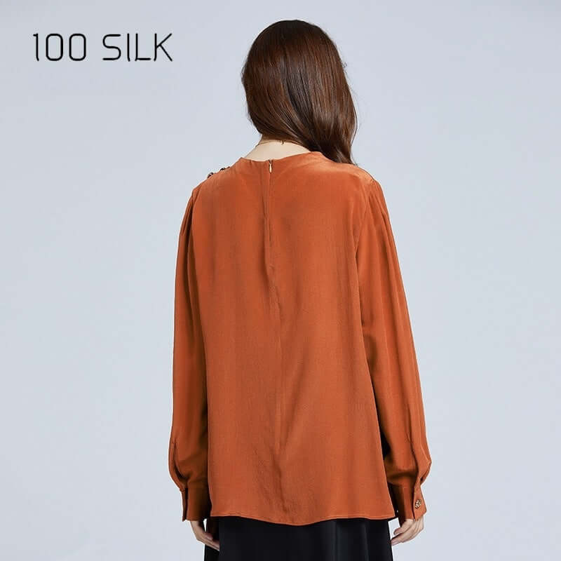 Women's Elegant Silk Blouse