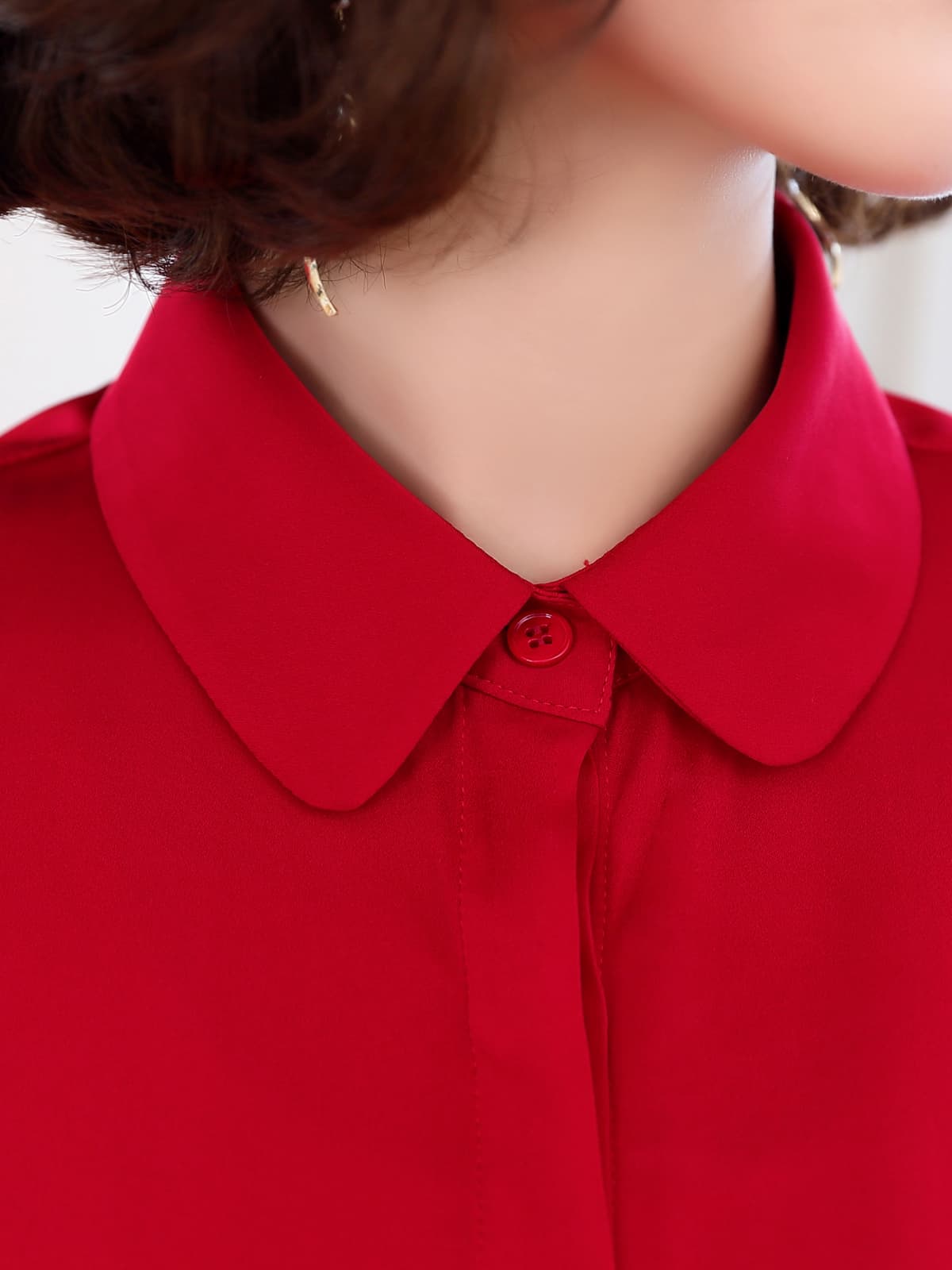 Versatile Mulberry Silk Blouse for Women