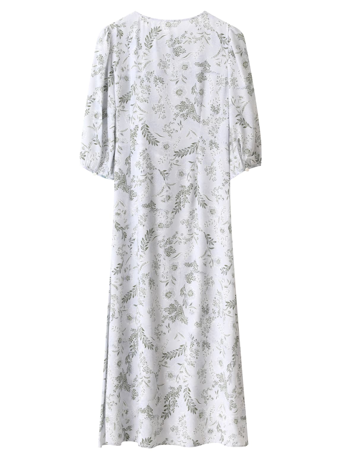 French Round Neck Mulberry Silk Dress