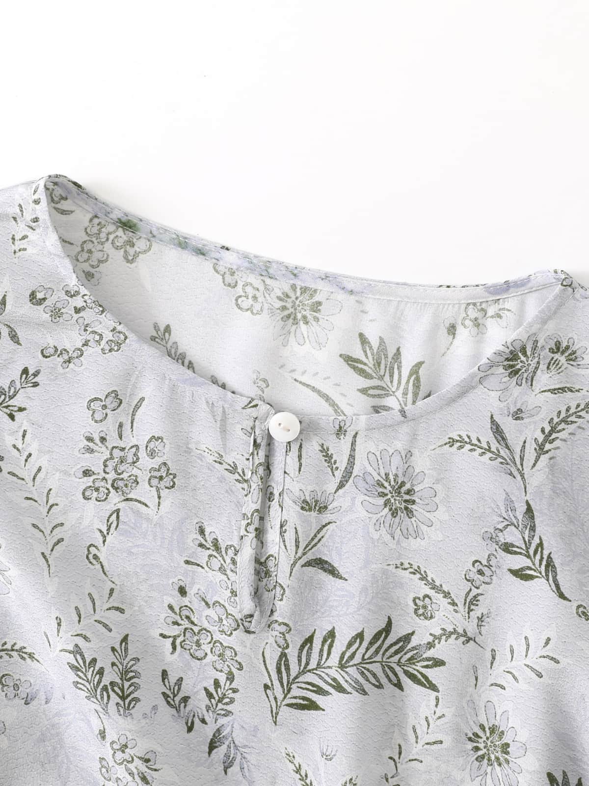French Round Neck Mulberry Silk Dress