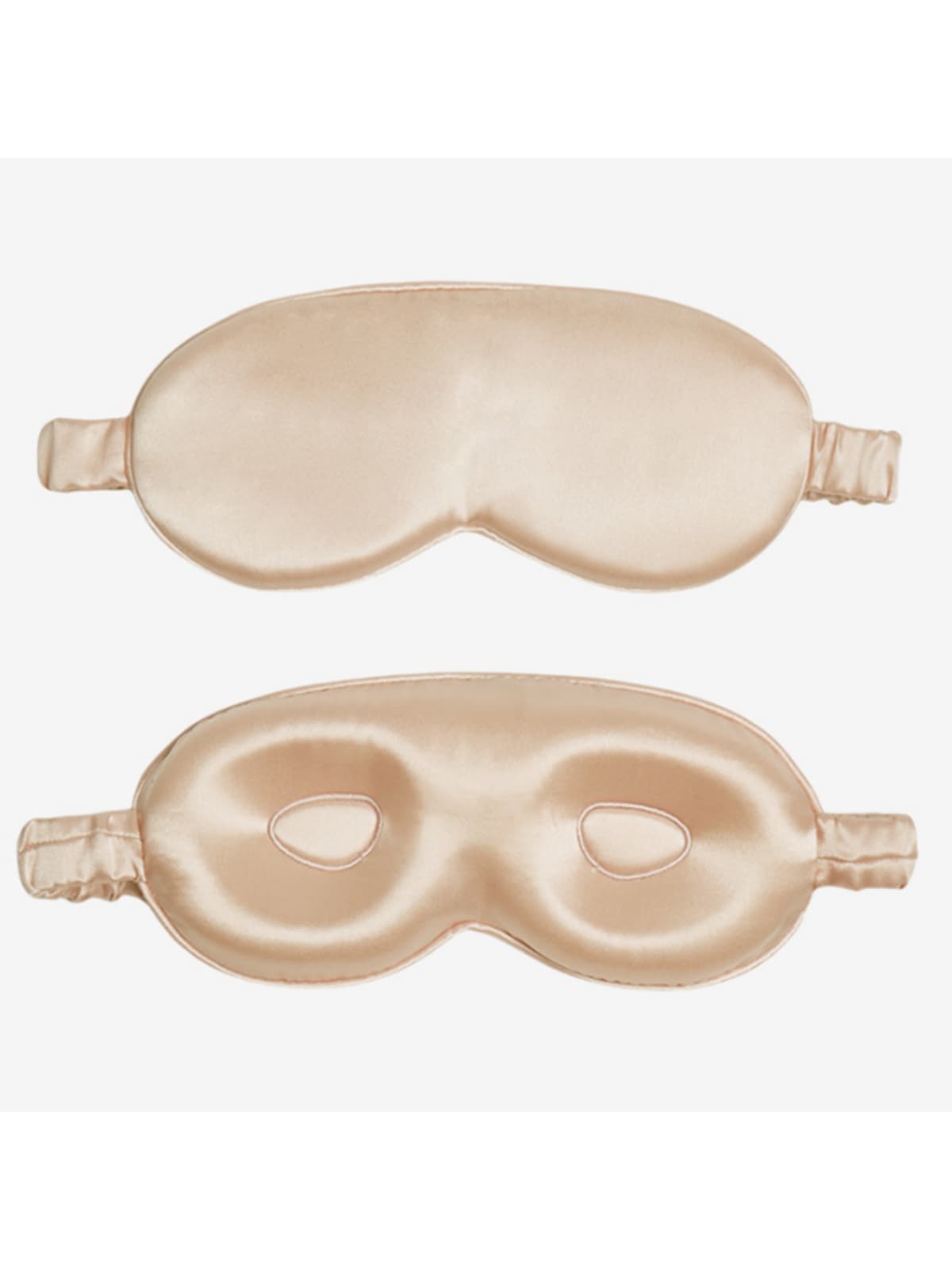 3D Silk Eye Mask 19MM in champagne