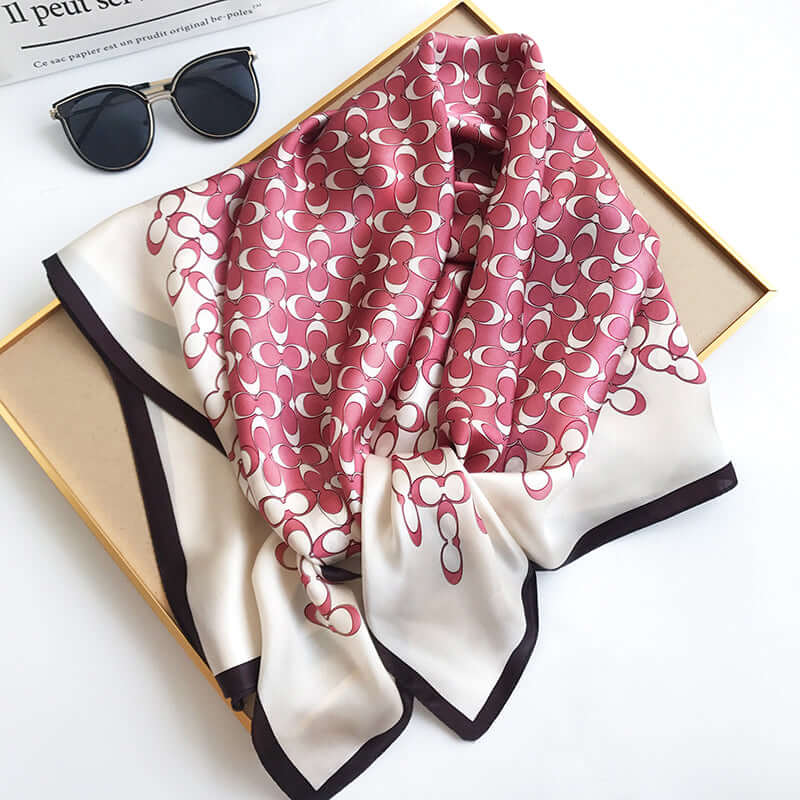 Silkser Chic Square Silk Scarf